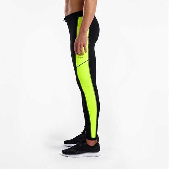 Saucony Other - Saucony Black Athletic Leggings women’s small reversible cold weather running sm